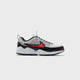 Metallic Silver / Sport Red / Black / White