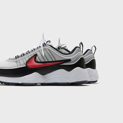 Men Kith Nike Zoom Spiridon - Metallic Silver / Sport Red / Black / White