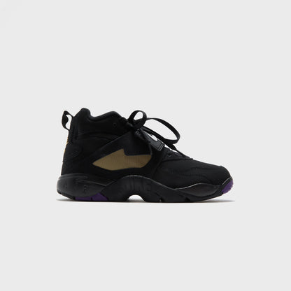Men Kith Nike Air Diamond Turf - Black / White / Club Purple / Metallic