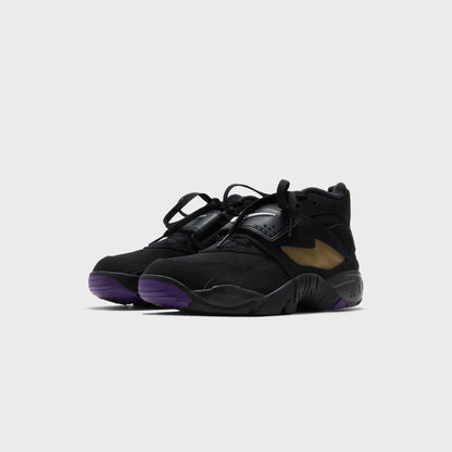 Men Kith Nike Air Diamond Turf - Black / White / Club Purple / Metallic
