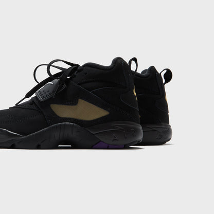 Men Kith Nike Air Diamond Turf - Black / White / Club Purple / Metallic