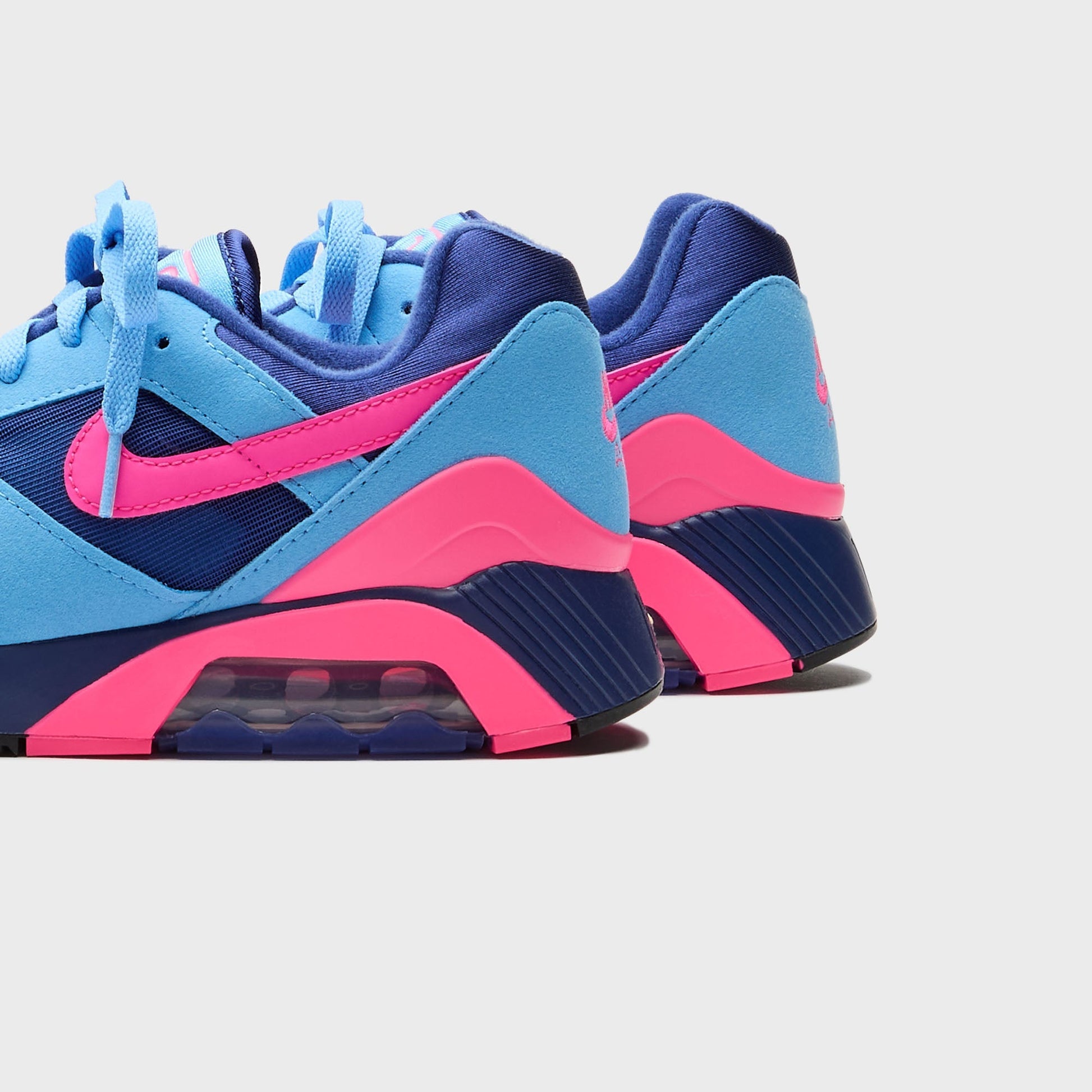 Men Kith Nike Air 180 - University Blue / Deep Royal Blue / Black / Hyper Pink