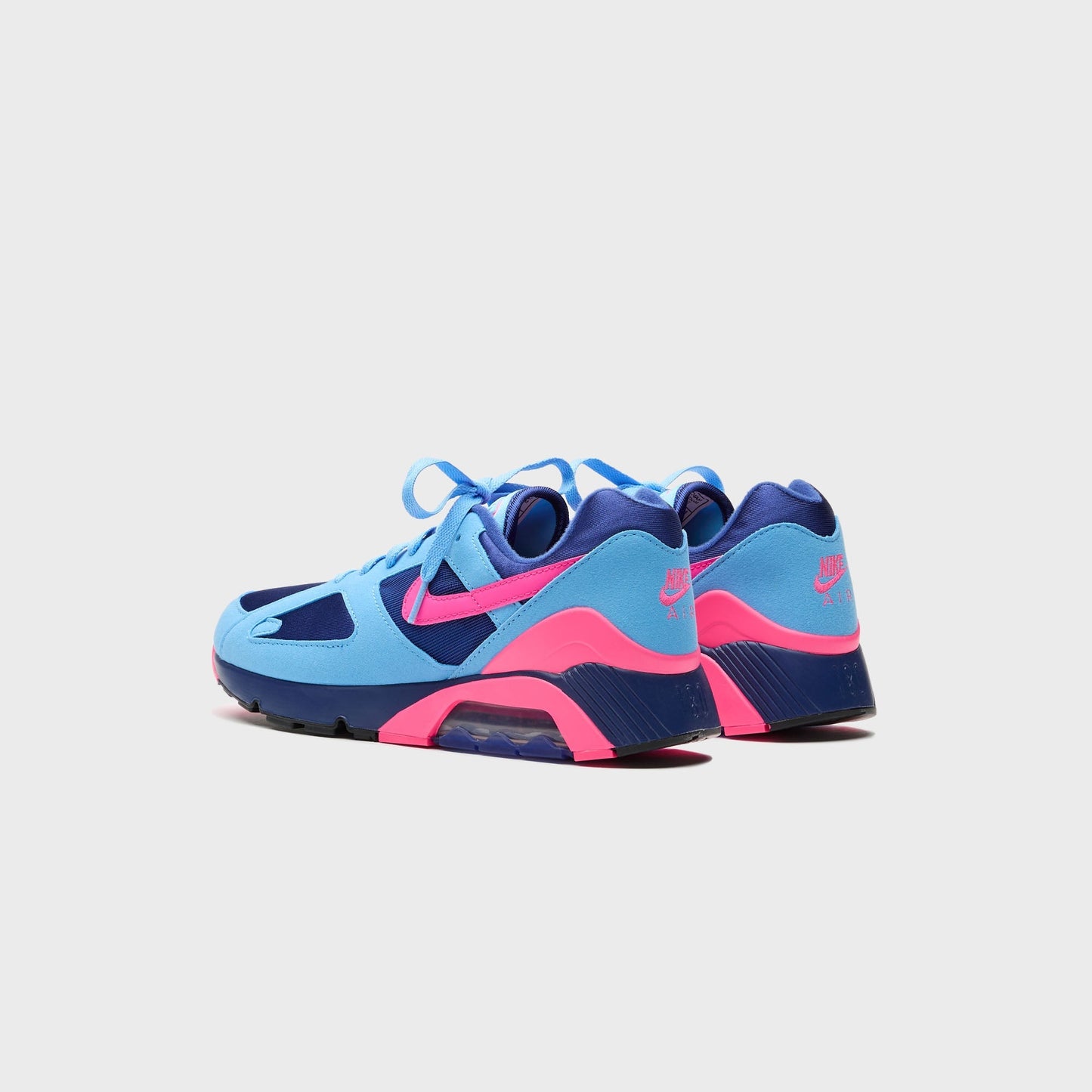 Men Kith Nike Air 180 - University Blue / Deep Royal Blue / Black / Hyper Pink