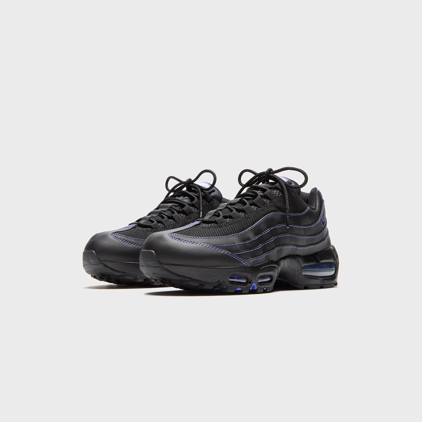 Men Kith Nike Air Max 95 - Black / Persian Violet / Wolf Grey