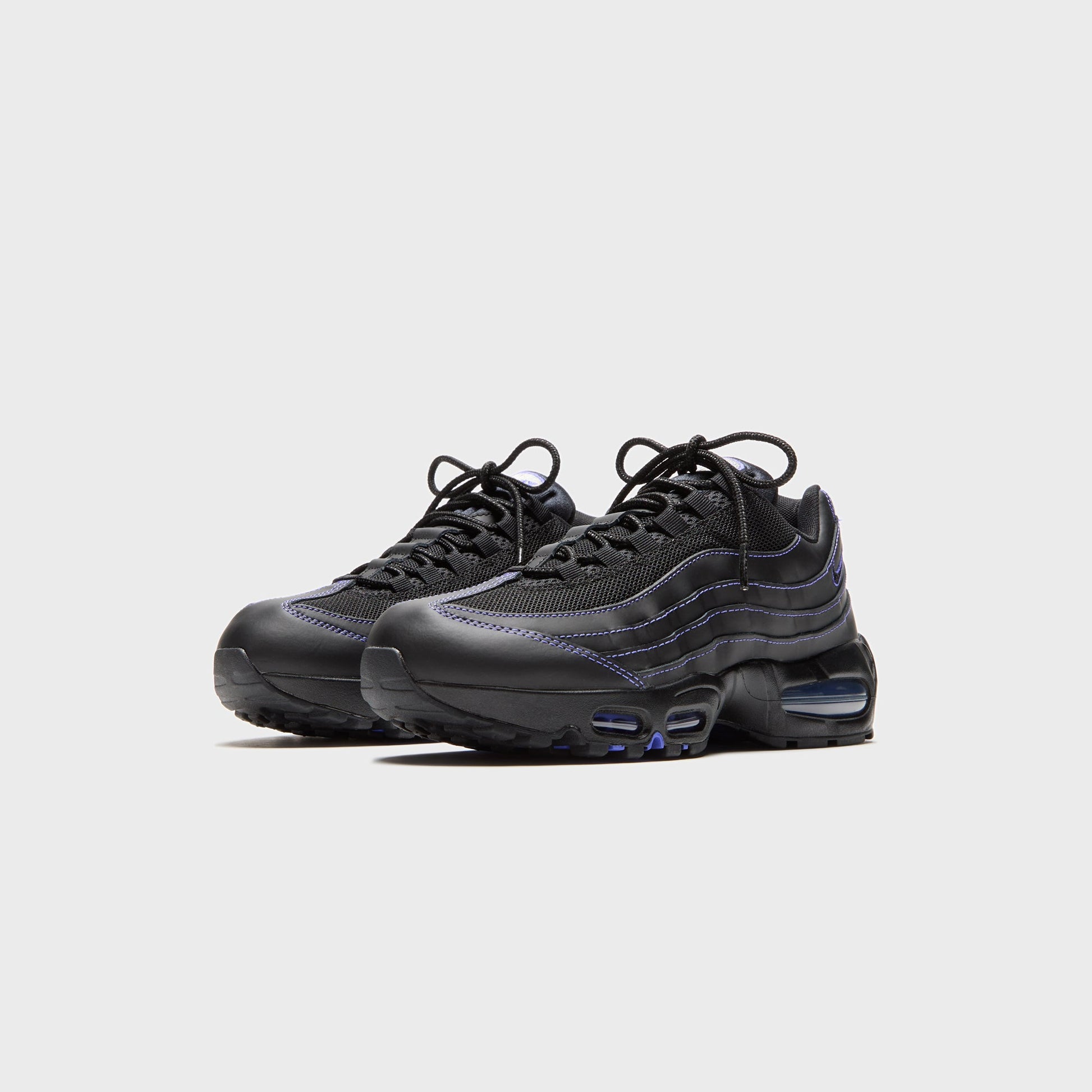 Men Kith Nike Air Max 95 - Black / Persian Violet / Wolf Grey