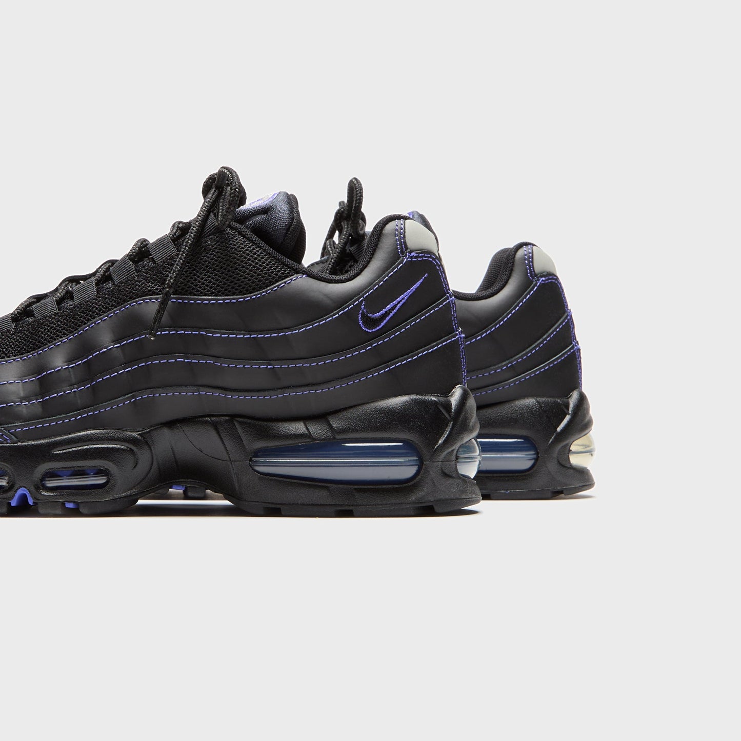 Men Kith Nike Air Max 95 - Black / Persian Violet / Wolf Grey