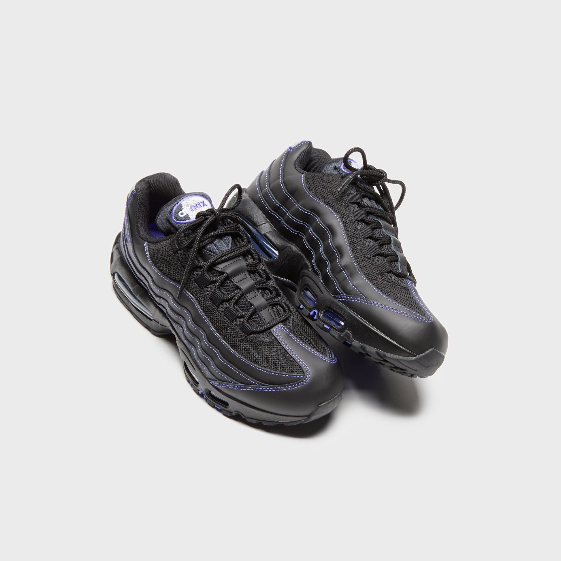 Men Kith Nike Air Max 95 - Black / Persian Violet / Wolf Grey