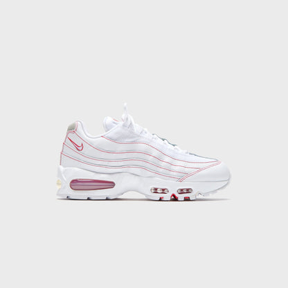 Men Kith Nike Air Max 95 OG - White / University Red / Wolf Grey