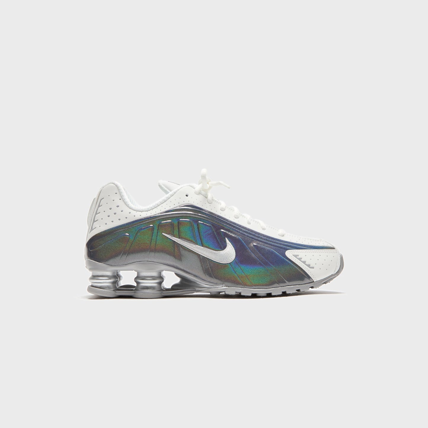 Women Kith Nike WMNS Shox R4 - Hydrangeas / Metallic Silver / Summit White