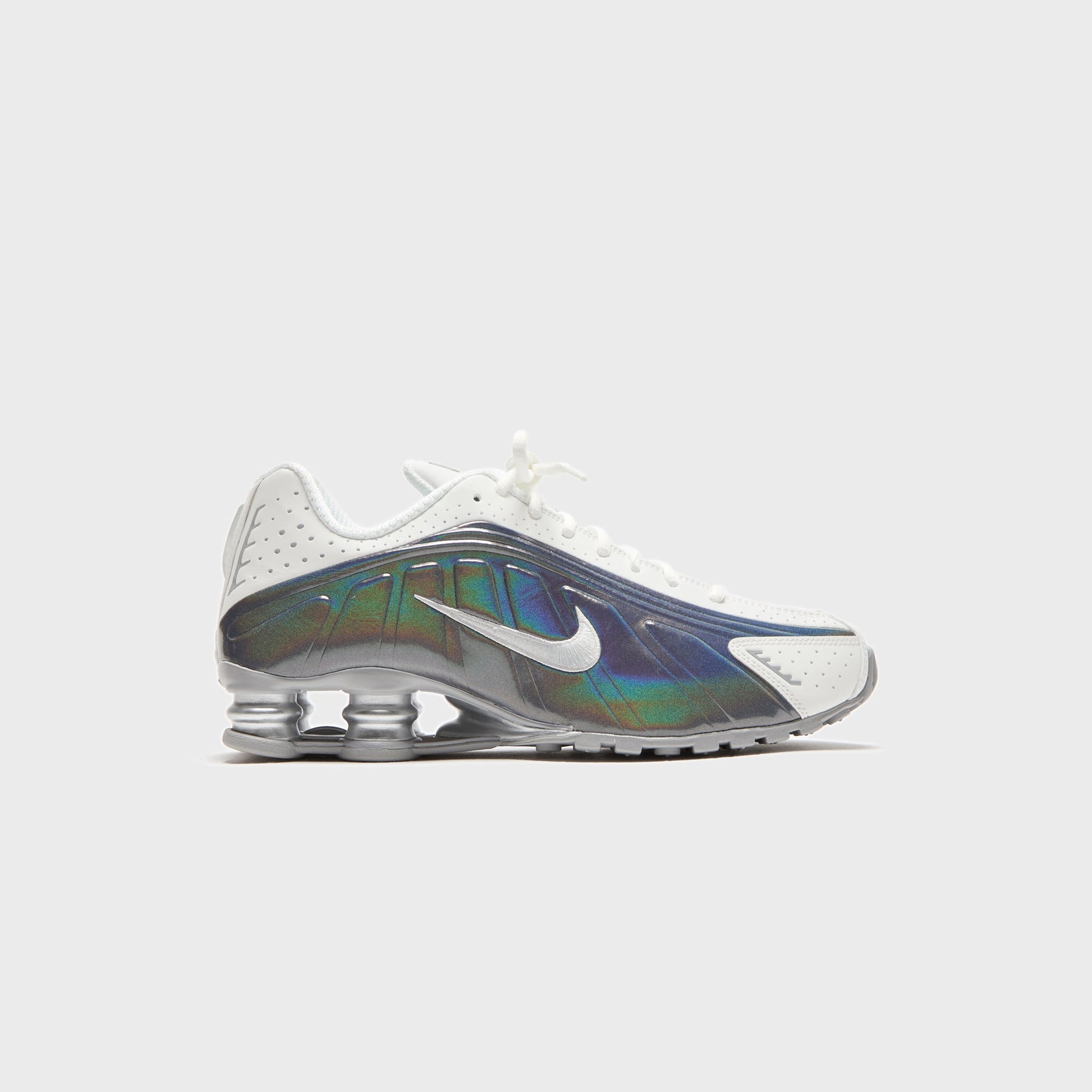 Women Kith Nike WMNS Shox R4 - Hydrangeas / Metallic Silver / Summit White