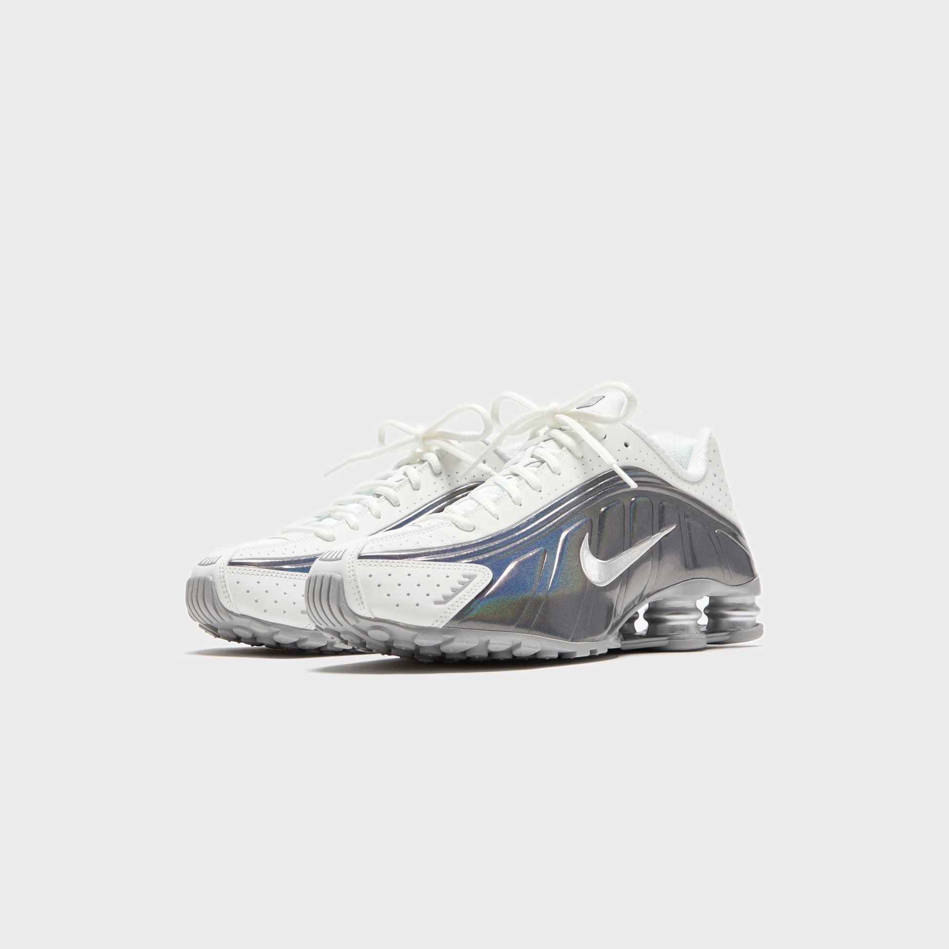 Women Kith Nike WMNS Shox R4 - Hydrangeas / Metallic Silver / Summit White