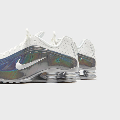 Women Kith Nike WMNS Shox R4 - Hydrangeas / Metallic Silver / Summit White