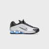 Metallic Silver / Black / Psychic Blue