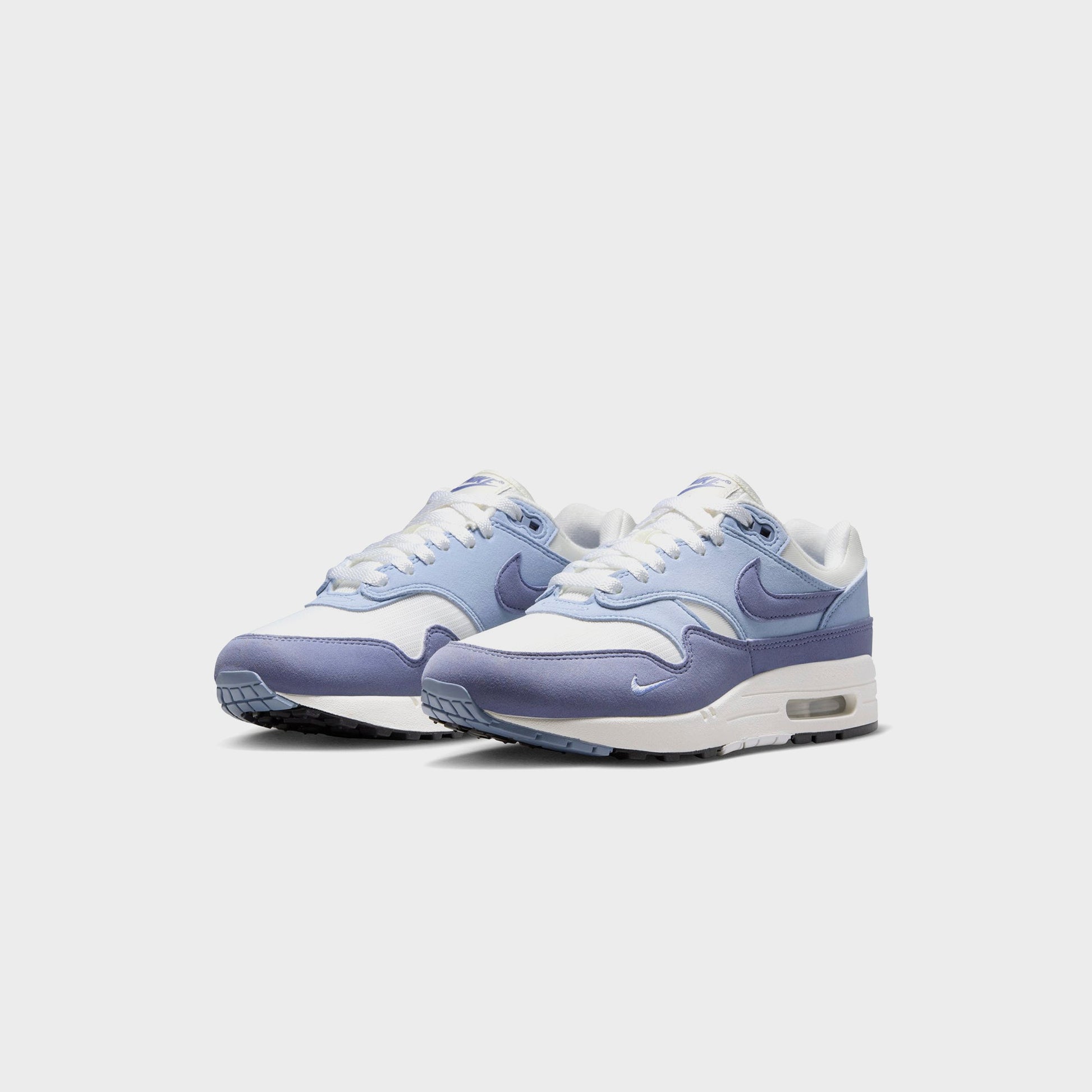 Women Kith Nike WMNS Air Max 1 `87 - Sail / Light Armoury Blue / Black / Ashen Sl