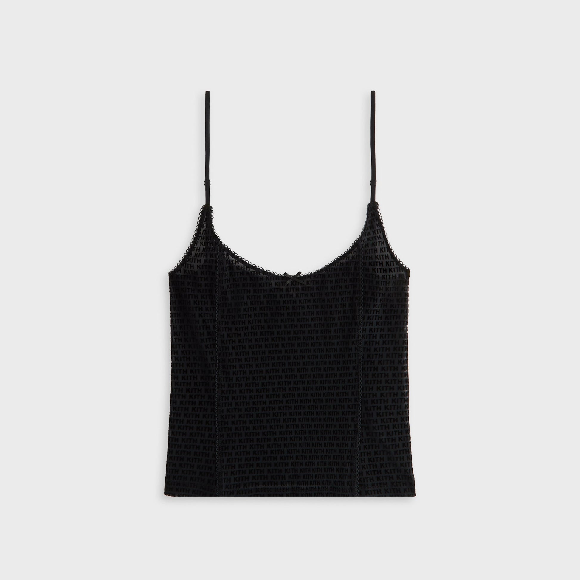 Women Kith Kith Women Mesh Cami - Black