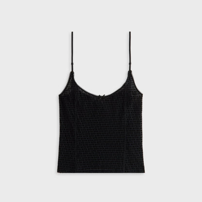 Women Kith Kith Women Mesh Cami - Black
