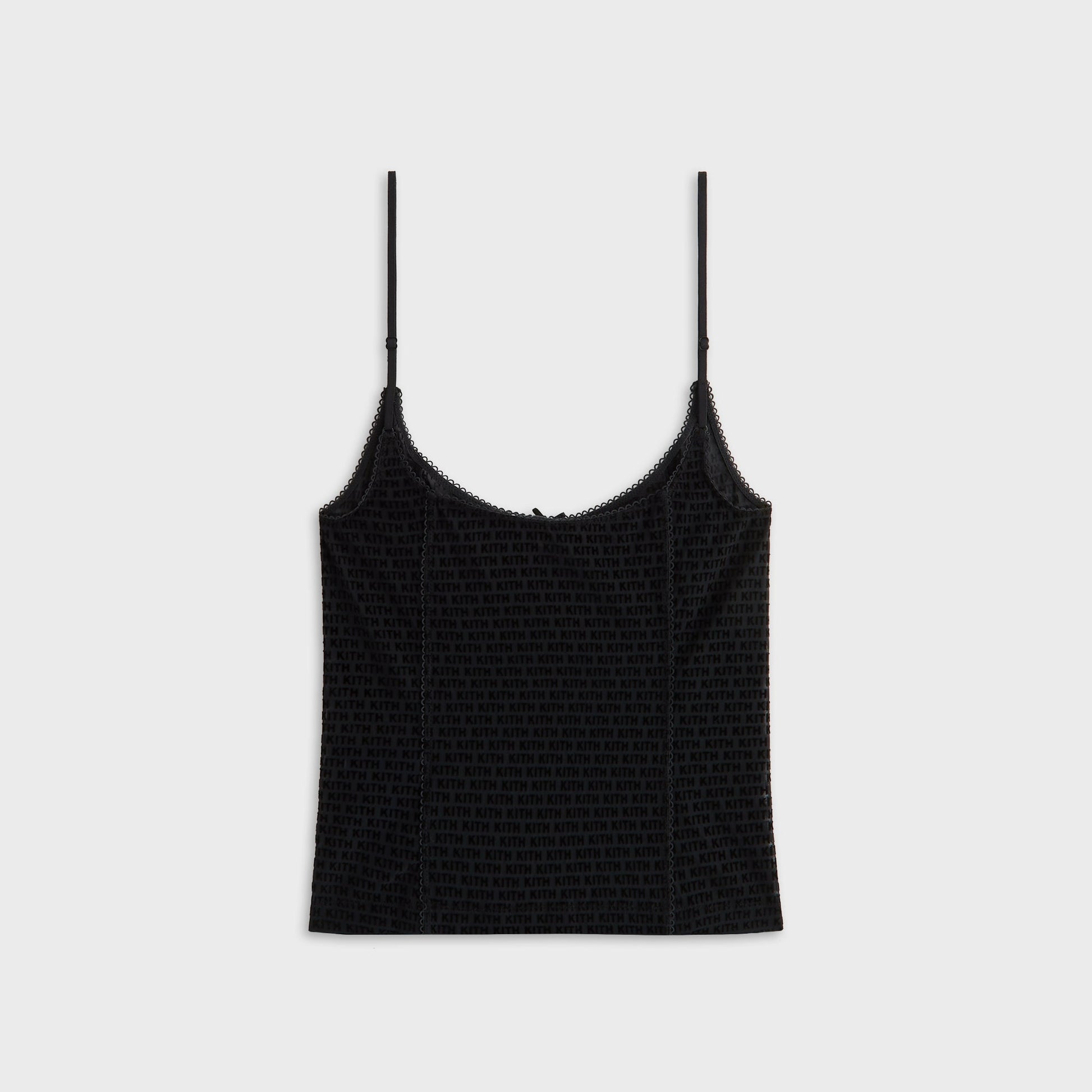 Women Kith Kith Women Mesh Cami - Black