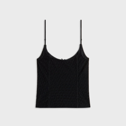 Women Kith Kith Women Mesh Cami - Black
