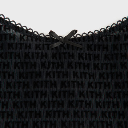 Women Kith Kith Women Mesh Cami - Black