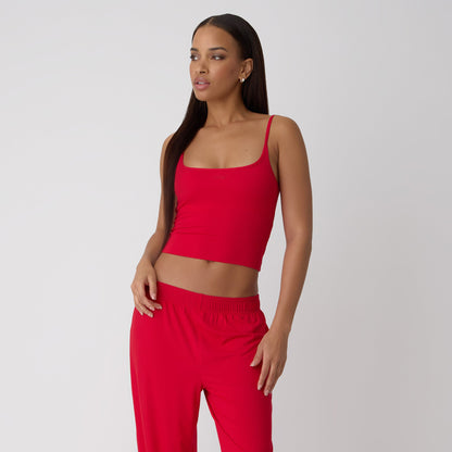 Women Kith Kith Women Modal Cami - Cherry Bomb