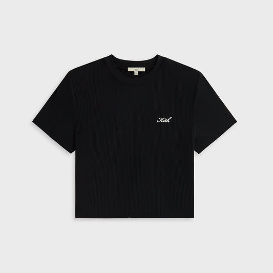 Women Kith Kith Women Modal Rib Mulberry - Black
