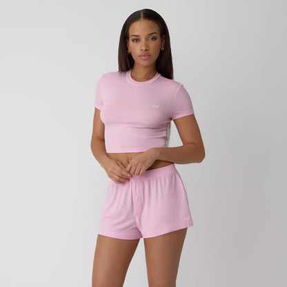 Women Kith Kith Women Modal Rib Mulberry - Poppet