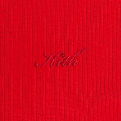 Women Kith Kith Women Modal Rib Mulberry - Cherry Bomb