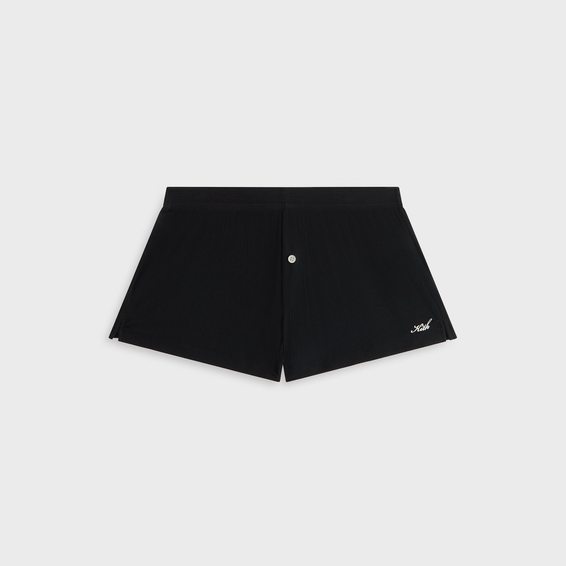 Women Kith Kith Women Modal Rib Nilah Shorty - Black