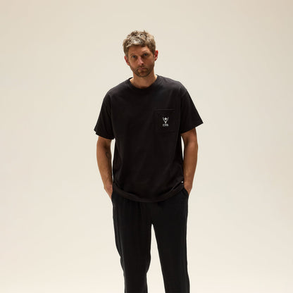 Men Kith Kith & South2 West8 for Columbia City Pocket Tee - Black