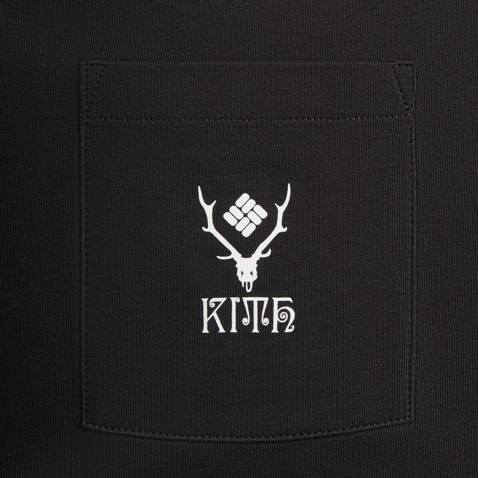Men Kith Kith & South2 West8 for Columbia City Pocket Tee - Black