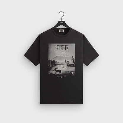 Men Kith Kith & South2 West8 for Columbia Landscape Vintage Tee - Black