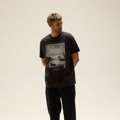 Men Kith Kith & South2 West8 for Columbia Landscape Vintage Tee - Black