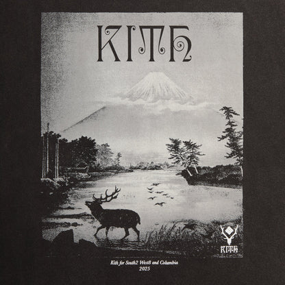 Men Kith Kith & South2 West8 for Columbia Landscape Vintage Tee - Black