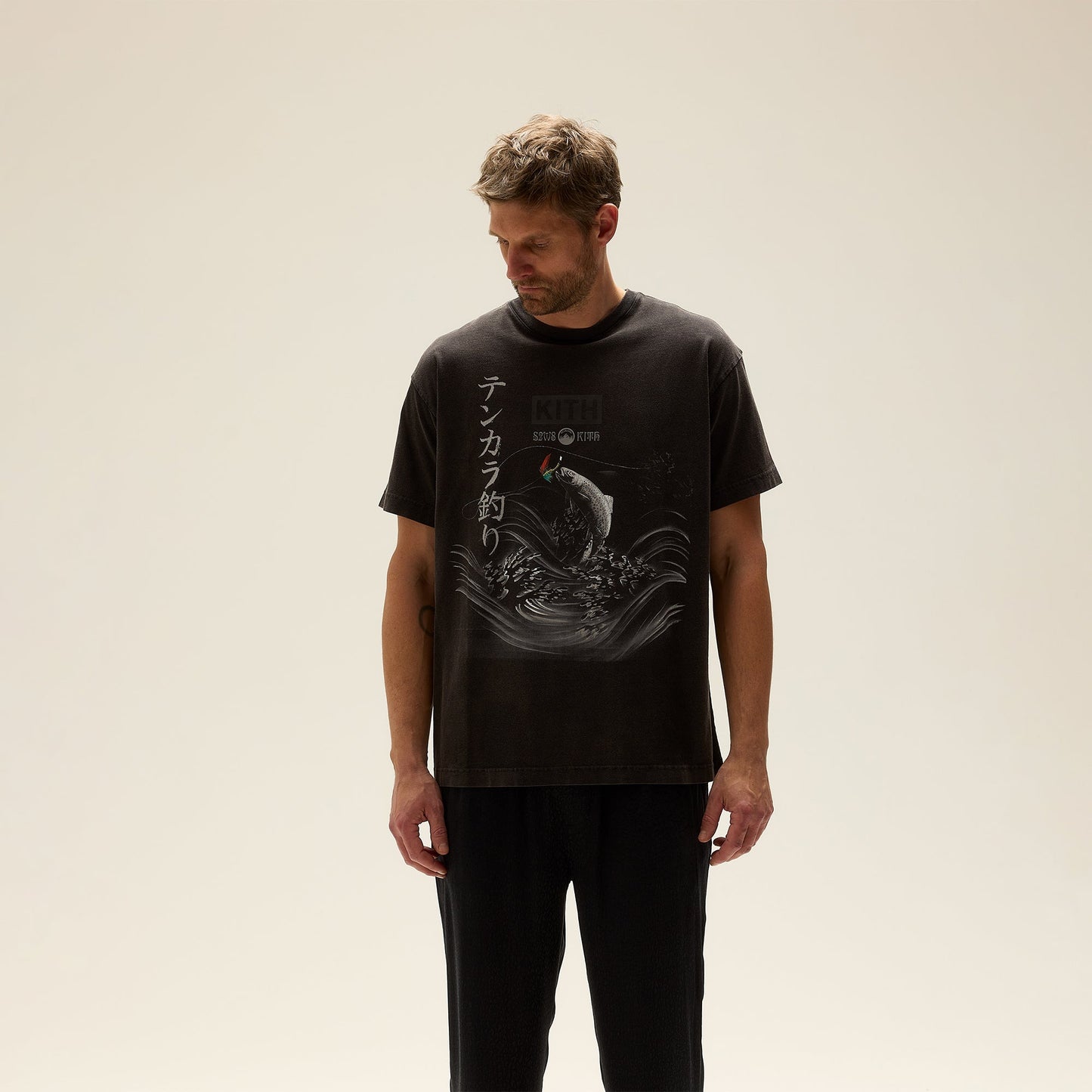 Men Kith Kith & South2 West8 for Columbia Tenkara Vintage Tee - Black