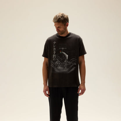 Men Kith Kith & South2 West8 for Columbia Tenkara Vintage Tee - Black