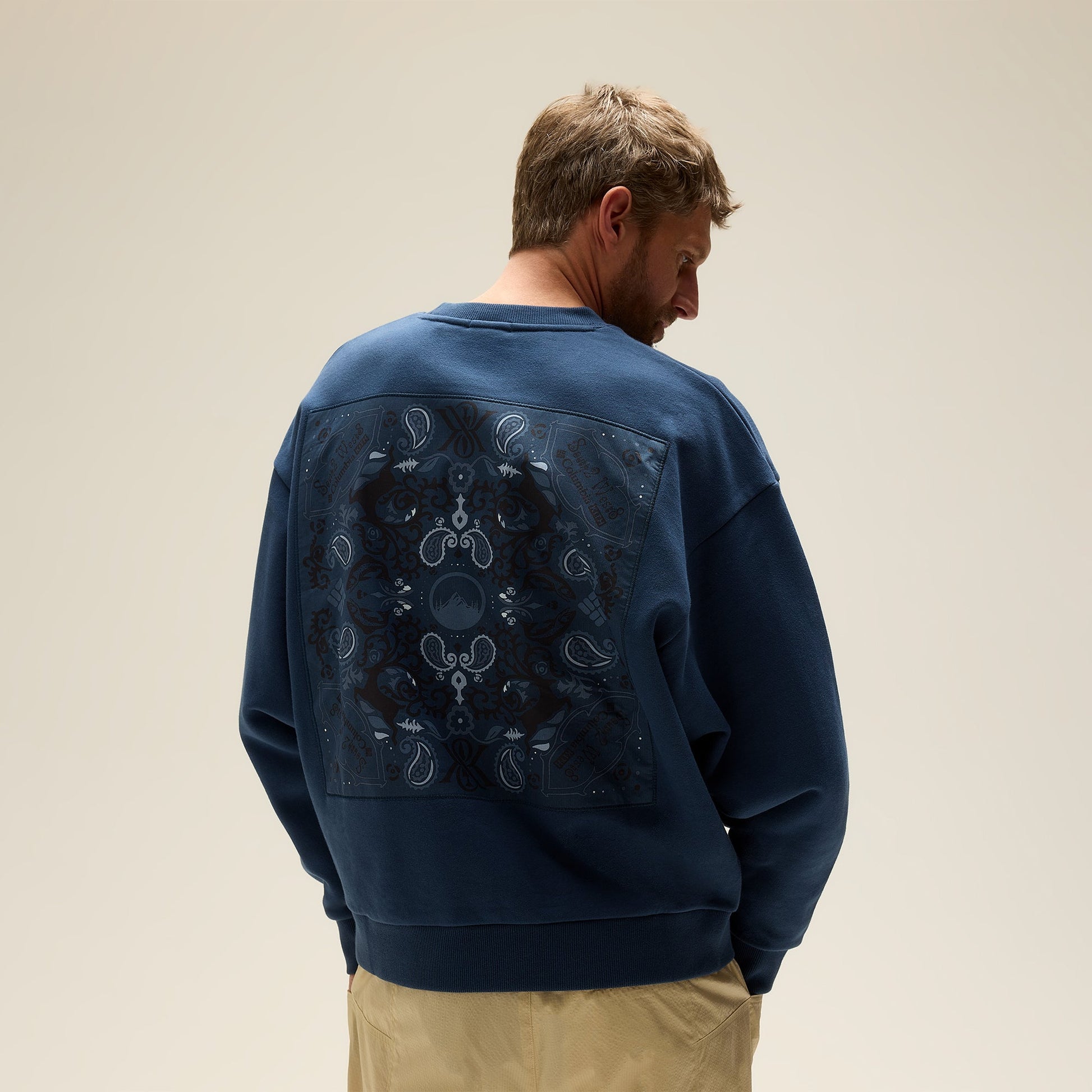 Men Kith Kith & South2 West8 for Columbia Bandana Nelson Crewneck - Sway