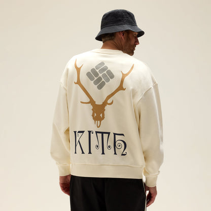 Men Kith Kith & South2 West8 for Columbia Nelson Crewneck - Sandrift