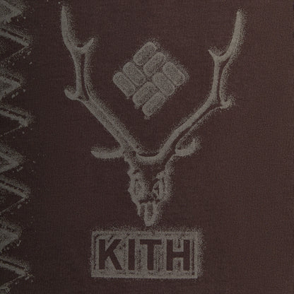 Men Kith Kith & South2 West8 for Columbia Paisley Nelson Hoodie - Kindling
