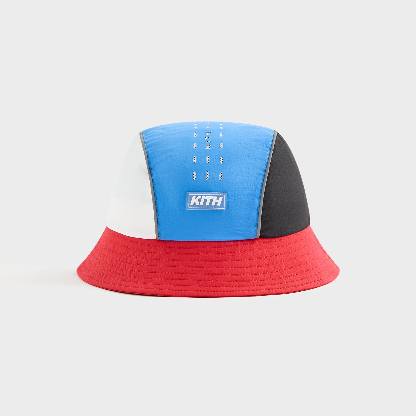Kids Kith Kith Kids Blocked Milo Bucket Hat - Marina