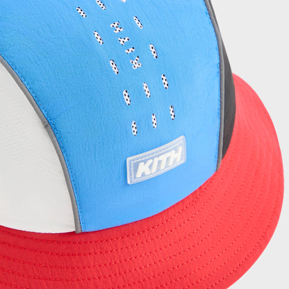 Kids Kith Kith Kids Blocked Milo Bucket Hat - Marina