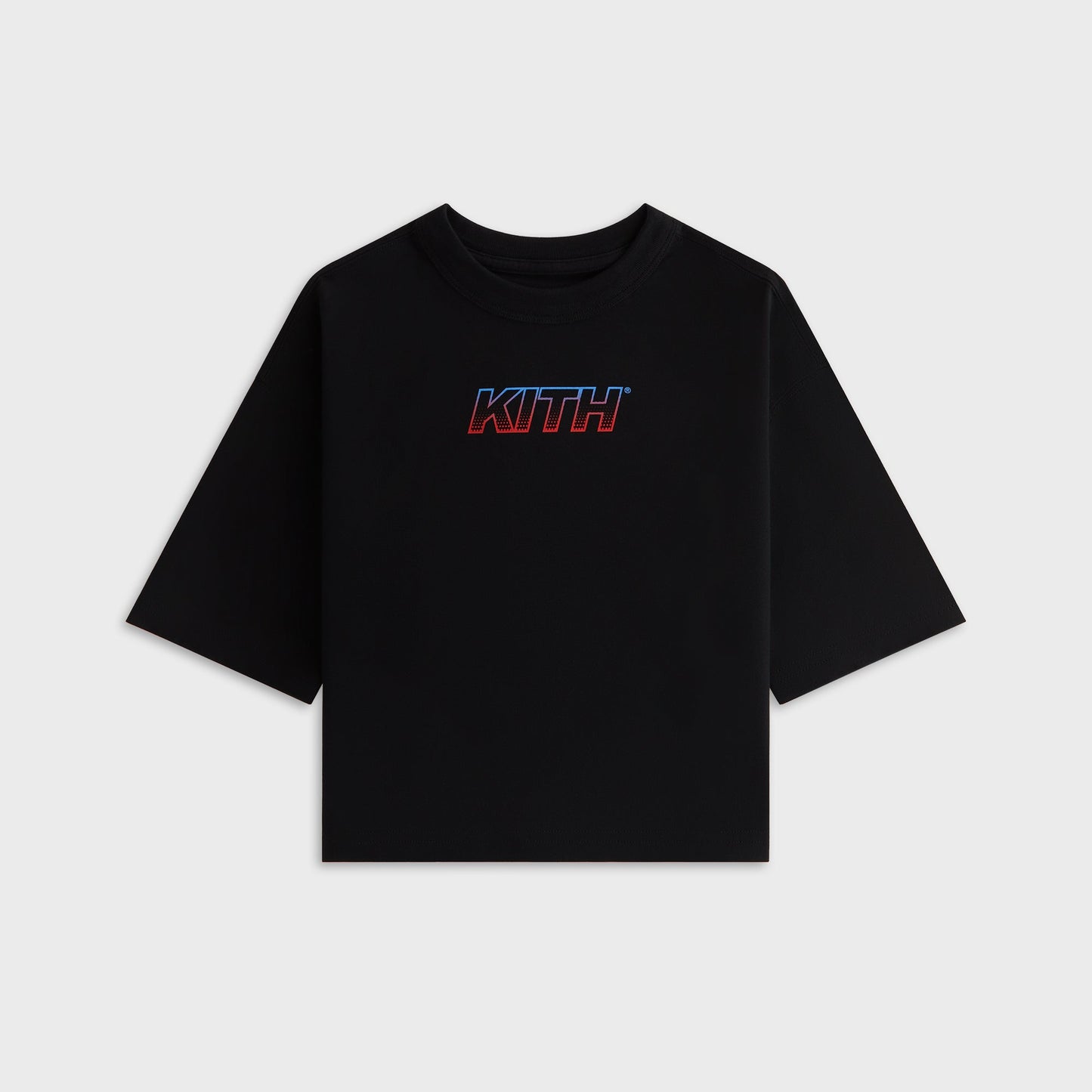 Kids Kith Kith Kids Speed Logo Leonard Tee - Black