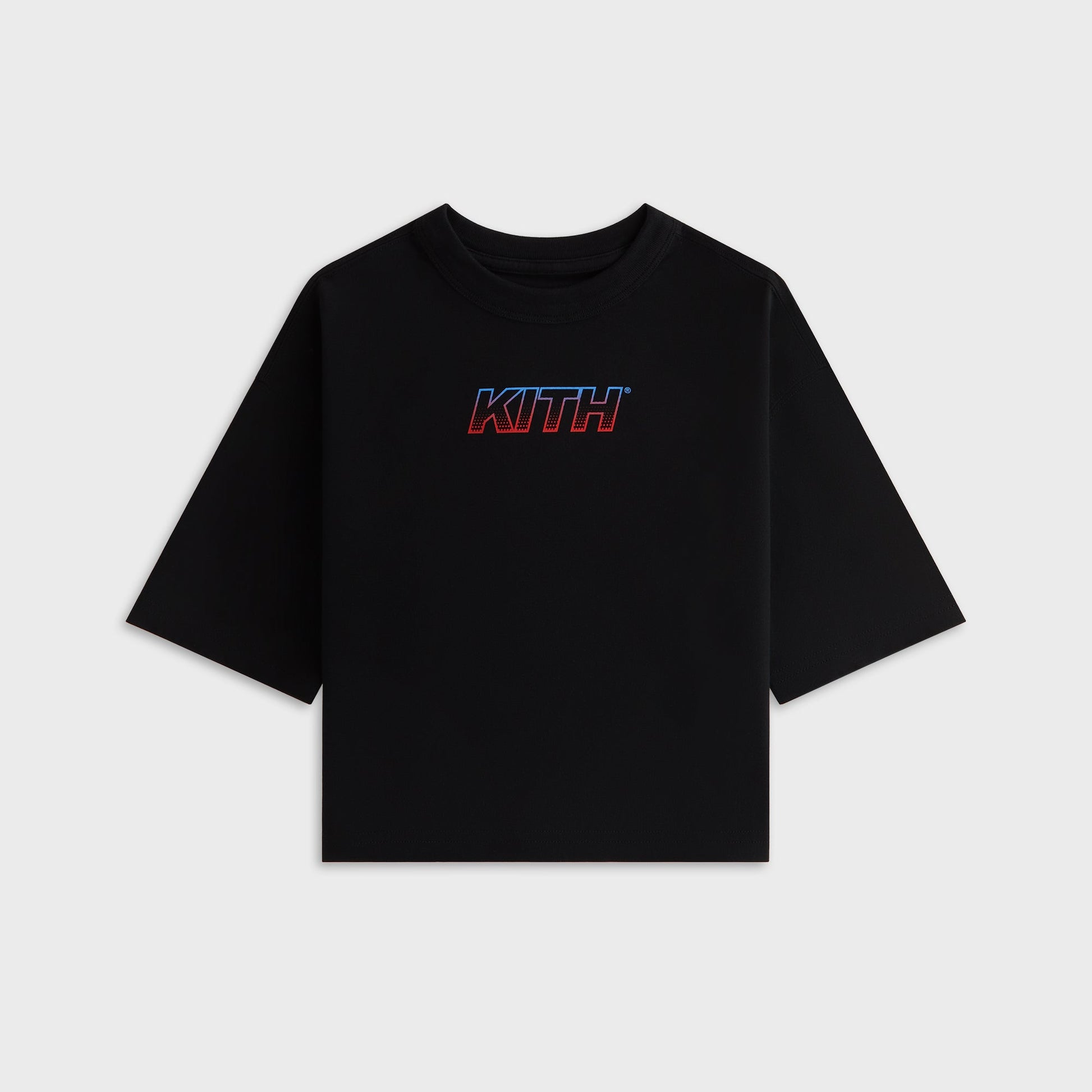 Kids Kith Kith Kids Speed Logo Leonard Tee - Black