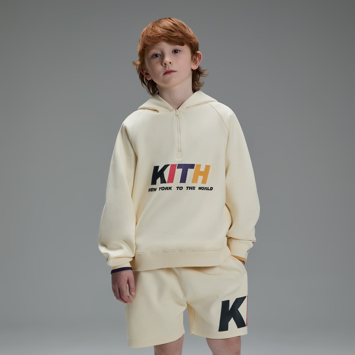 Kids Kith Kith Kids New York Liam Short - Sandrift