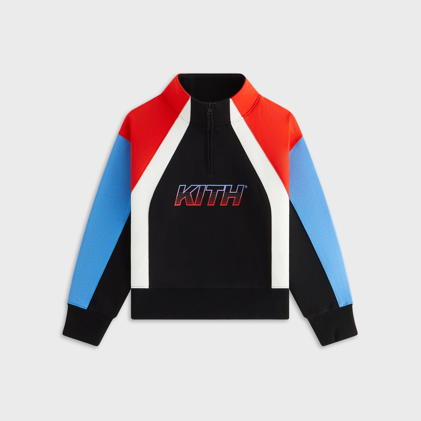 Kids Kith Kith Kids Speed Hunter Quarter Zip - Black