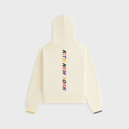 Kids Kith Kith Kids New York Quarter Zip Hoodie - Sandrift