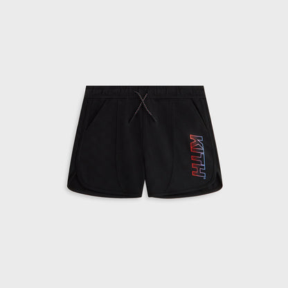 Kids Kith Kith Kids Checkerboard Soccer Jordan Short - Black