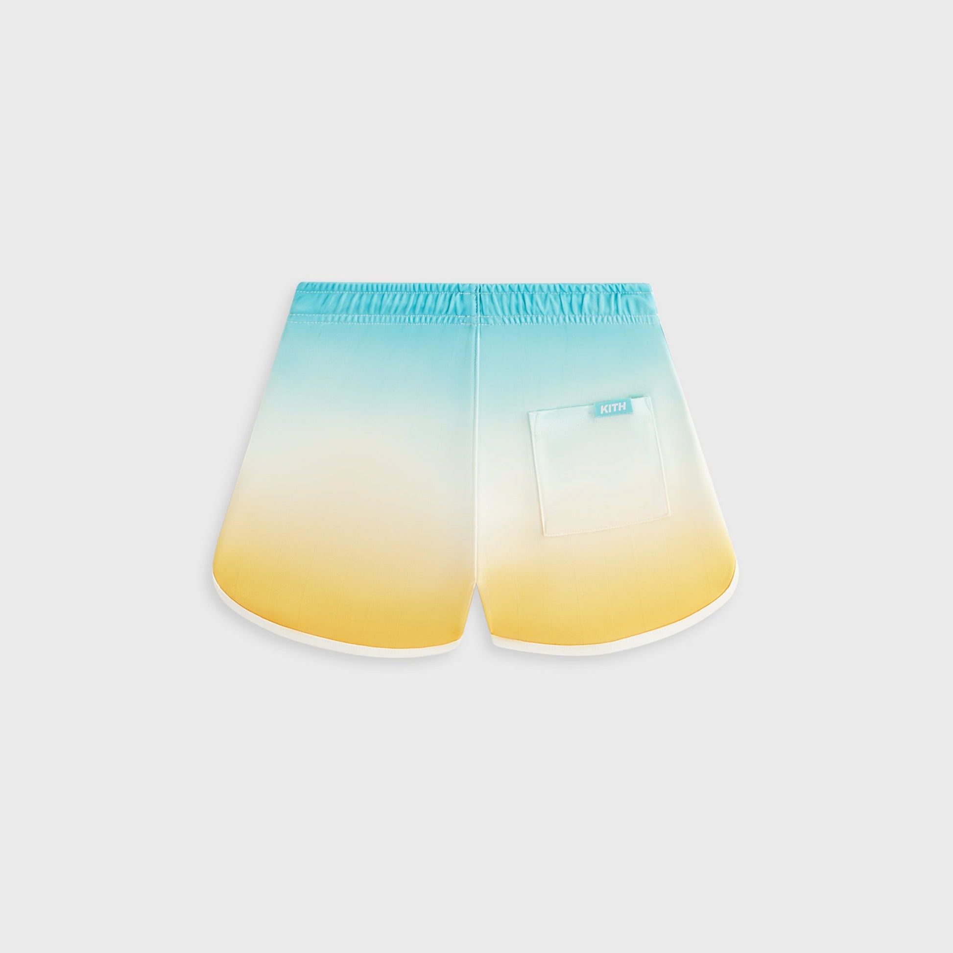 Kids Kith Kith Kids Gradient Soccer Jordan Short - Dusty Aqua