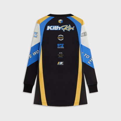 Kids Kith Kith Kids Ridley Speed Logo Dress - Black