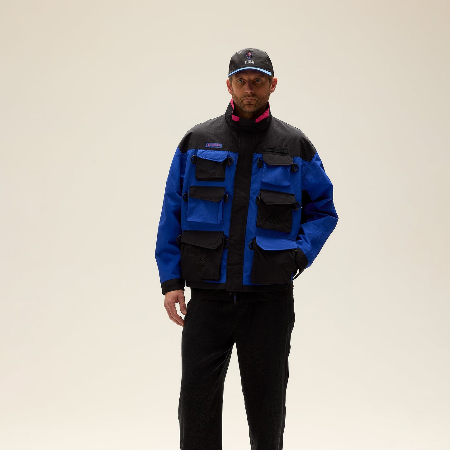 Men Kith Kith & South2 West8 for Columbia Multi Pocket Jacket - Cyclone