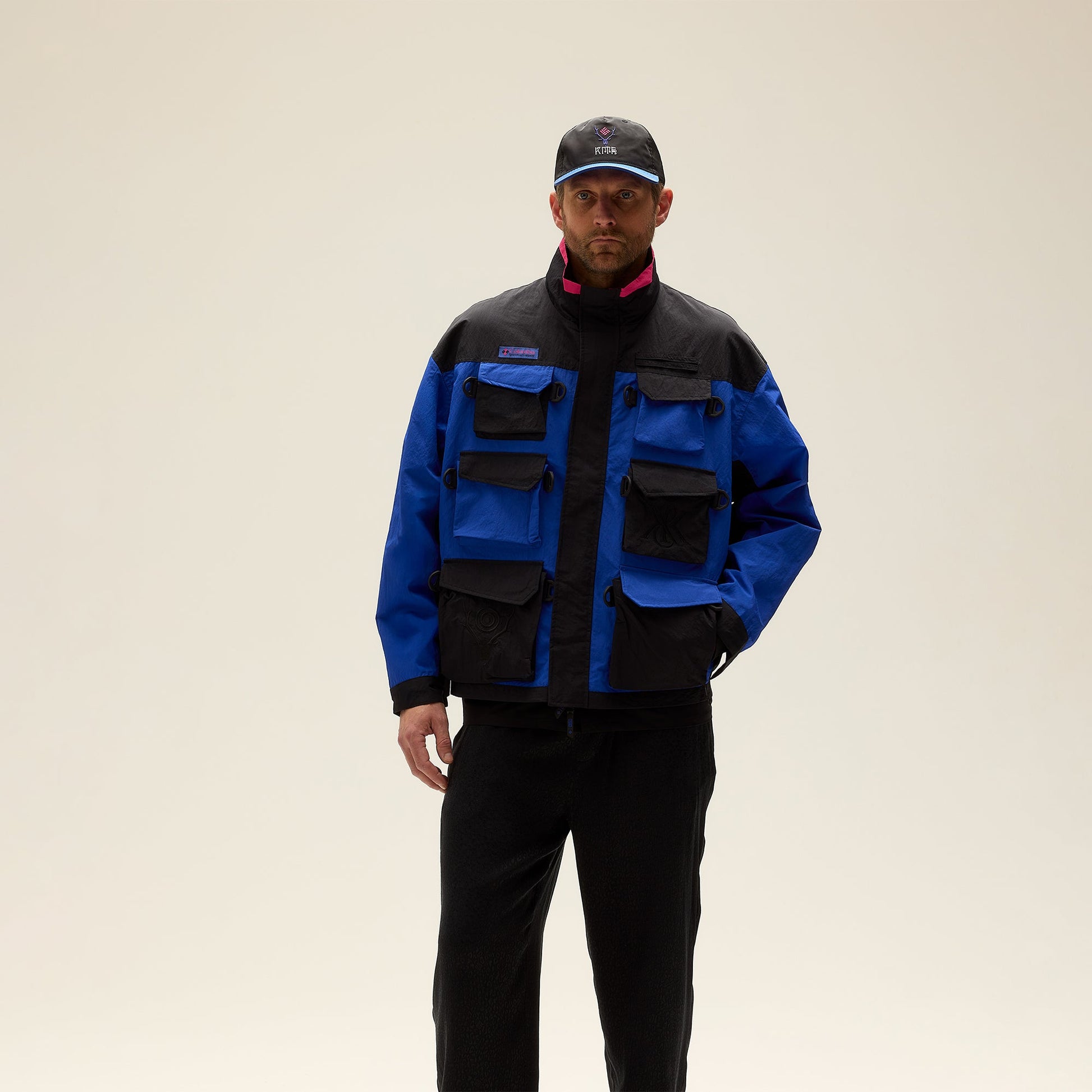 Men Kith Kith & South2 West8 for Columbia Multi Pocket Jacket - Cyclone